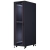 FORMRACK 26U Cosmoline 600x1000 19" szabadon álló rack szekrény - RAL9005 fekete