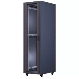   FORMRACK 26U Cosmoline 600x800 19" szabadon álló rack szekrény - RAL9005 fekete