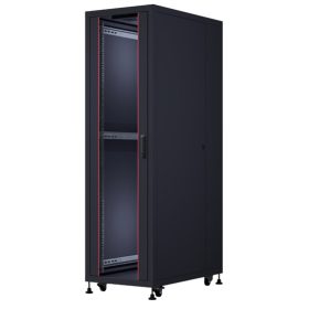   FORMRACK 32U Cosmoline 600x1000 19" szabadon álló rack szekrény - RAL9005 fekete