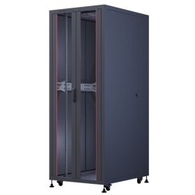   FORMRACK 32U Cosmoline 800x1000 19" szabadon álló rack szekrény - RAL9005 fekete