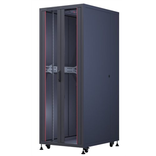 FORMRACK 36U Cosmoline 800x1000 19" szabadon álló rack szekrény - RAL9005 fekete