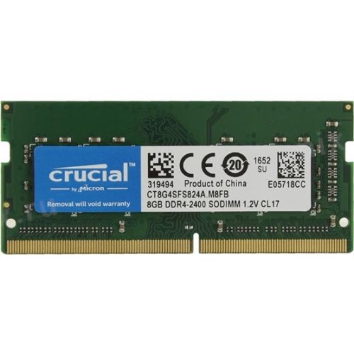 RAM Crucial Notebook DDR4 2400MHz 8GB CL17 1,2V