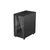 Lanberg 19" szabadon álló rack szekrény 22U/600X1000 üvegajtó, lapraszerelt, fekete