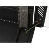 Lanberg 19" szabadon álló rack szekrény 22U/600X1200 perforált ajtó, lapraszerelt, fekete