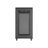 Lanberg 19" szabadon álló rack szekrény 22U/600X1200 perforált ajtó, lapraszerelt, fekete