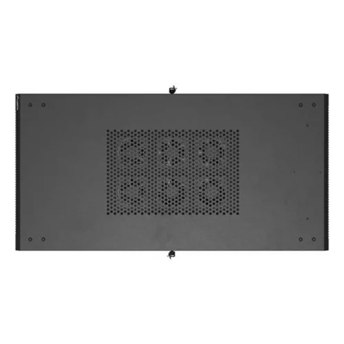 Lanberg 19" szabadon álló rack szekrény 22U/600X1200 perforált ajtó, lapraszerelt, fekete