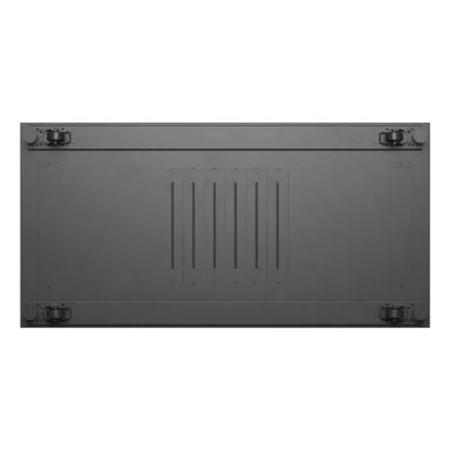 Lanberg 19" szabadon álló rack szekrény 22U/600X1200 perforált ajtó, lapraszerelt, fekete