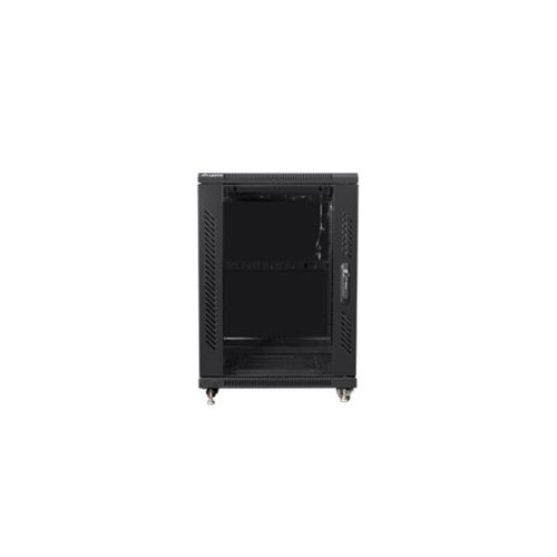 Lanberg 19" szabadon álló rack szekrény 15U/600X600 lapraszerelt, fekete