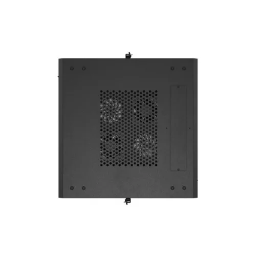 Lanberg 19" szabadon álló rack szekrény 15U/600X600, perforált ajtó, lapraszerelt, fekete