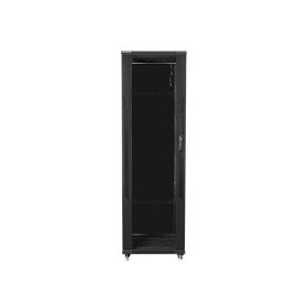   Lanberg 19" szabadon álló rack szekrény 42U/600X800 lapraszerelt, fekete