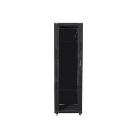   Lanberg 19" szabadon álló rack szekrény 42U/800X1000 lapraszerelt, fekete