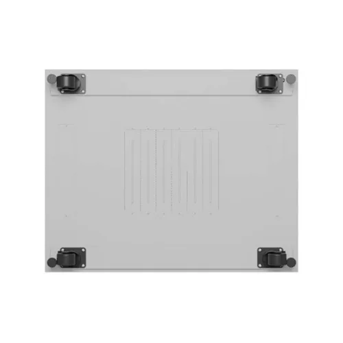 Lanberg 19" szabadon álló rack szekrény 47U/800X1000 üvegajtó, lapraszerelt, LCD kijelző, szürke