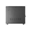 Lanberg 19" szabadon álló rack szekrény 22U/800X1200 perforált ajtó, lapraszerelt, fekete