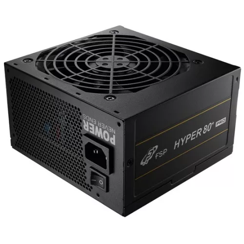 TÁP FSP 550W - HYPER 80+PRO550 BKB - 80+ Bronze - ATX12V V2.52 - Fekete Tápegység - Bulk