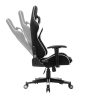 GCN LC Power LC-GC-703BW Gaming szék - Fekete/Fehér