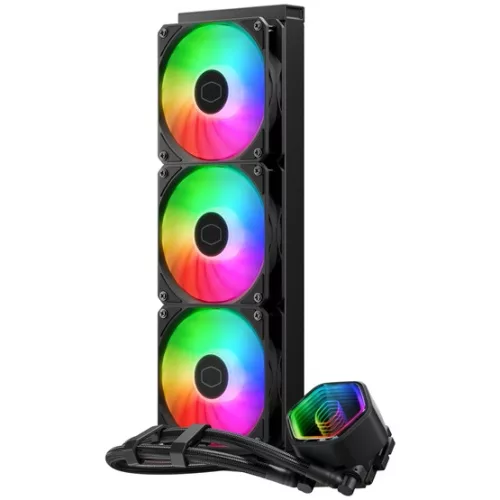 Fan Cooler Master - MasterLiquid 360 Core II ARGB - Vízhűtés/Univerzális - MLW-D36M-A18PA-R1