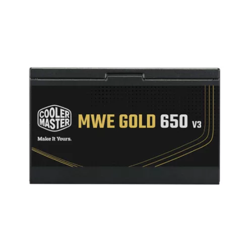TÁP Cooler Master 650W - MWE Gold 650 V3 NM - MPE-6502-ACAAG-3BEU - 80+ Gold - ATX 12V Ver. 2.41 - Fekete Tápegység