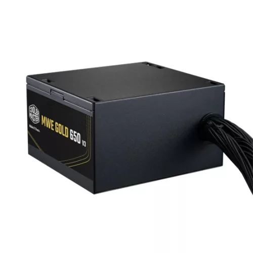 TÁP Cooler Master 650W - MWE Gold 650 V3 NM - MPE-6502-ACAAG-3BEU - 80+ Gold - ATX 12V Ver. 2.41 - Fekete Tápegység