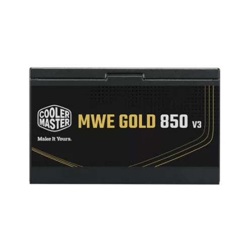 TÁP Cooler Master 850W - MWE Gold 850 V3 NM - MPE-8506-ACAG-BEU - 80+ Gold ATX3.1 - Fekete Tápegység