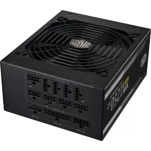 TÁP Cooler Master 1250W - MWE Gold 1250 - MPE-C501-AFCAG-3EEU - 80+ Gold ATX3.1 - Fekete Tápegység