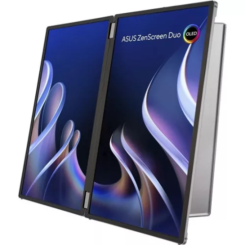 Mon Asus 14" MQ149CD ZenScreen Duo - hordozható monitor - OLED - FHD  - 60Hz I 3 év garancia I