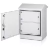 FORMRACK 20U 600x450 IP66 kültéri rack szekrény 100 mm lábazattal , dupla rétegű