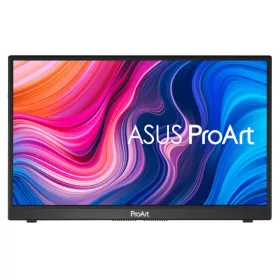   Mon Asus 14" PA148CTV ProArt Display - hordozható monitor - USB-C Pivot - IPS