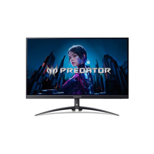 Mon Acer 31.5" Predator XB323QKV3bmiiphx ZeroFrame FreeSync Premium - IPS - 160Hz | 2 év garancia | - Dobozsérült termék