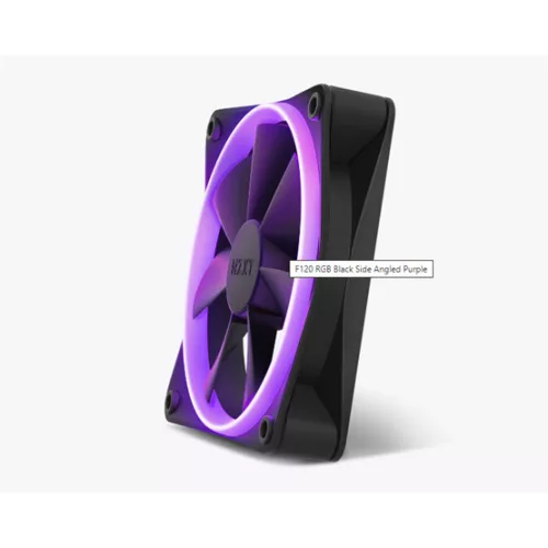 FAN NZXT F120 RGB - 120mm - fekete - RF-R12SF-B1