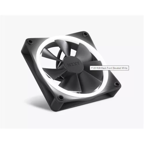 FAN NZXT F120 RGB - 120mm - fekete - RF-R12SF-B1
