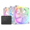 FAN NZXT F120 RGB 3IN1 - 120mm - fehér - RF-R12TF-W1