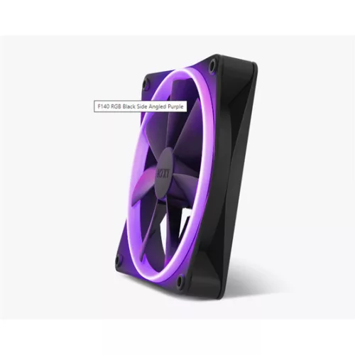 FAN NZXT F140 RGB - 140mm - fekete - RF-R14SF-B1