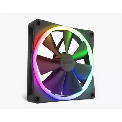 FAN NZXT F140 RGB - 140mm - fekete - RF-R14SF-B1
