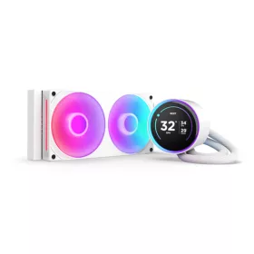   Fan NZXT - Kraken Elite 240 RGB V2 - Vízhűtés - 240mm - Fehér - RL-KR24E-W2