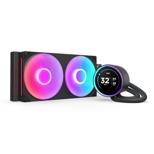 Fan NZXT - Kraken Elite 280 RGB V2 - Vízhűtés - 280mm - RL-KR28E-B2