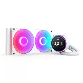   Fan NZXT - Kraken Elite 280 RGB V2 - Vízhűtés - 280mm - Fehér - RL-KR28E-W2