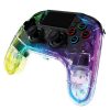 GP Snakebyte PS4 GamePad RGB 4 - vezeték nélküli kontroller - átlátszó