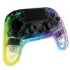 GP Snakebyte PS4 GamePad RGB 4 - vezeték nélküli kontroller - átlátszó