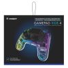 GP Snakebyte PS4 GamePad RGB 4 - vezeték nélküli kontroller - átlátszó