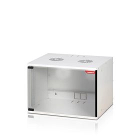   FORMRACK 9U SOHO 515x400 19" fali rack szekrény - RAL7035 szürke