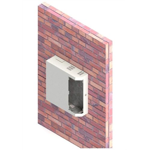 FORMRACK Slimrack 3U+2U 500x480 rack szekrény - RAL9005 fekete