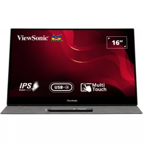   Mon ViewSonic 16" TD1655 Touch 1920x1080 USB-C 60Hz - IPS - FHD - 3 ÉV GARANCIA
