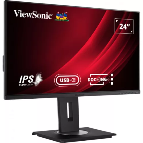 Mon ViewSonic 24" VG2456 1920x1080 USB-C 60Hz - Pivot - IPS - 3 ÉV GARANCIA