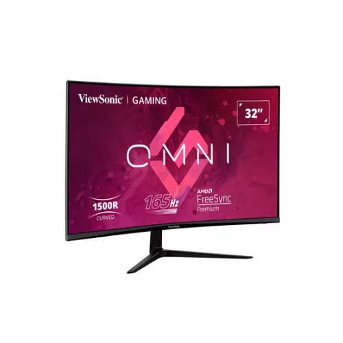 Mon ViewSonic 32" VX3218-PC-mhd FreeSync Premium - Ívelt - VA - 2 ÉV GARANCIA