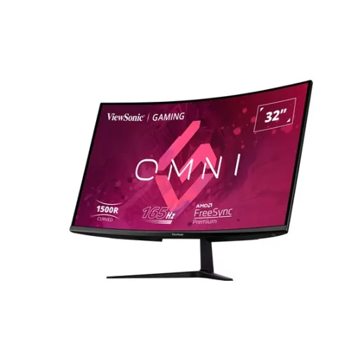 Mon ViewSonic 32" VX3218-PC-mhd FreeSync Premium - Ívelt - VA - 2 ÉV GARANCIA