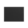 Lanberg rack szekrény 19" fali 4U+3U/540x200 alacsony profil, fekete (összeszerelve)