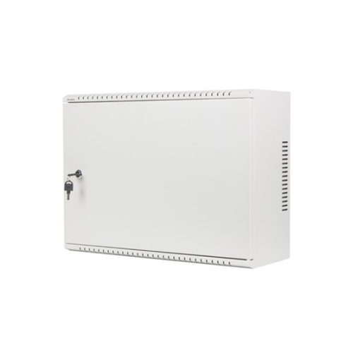 Lanberg rack szekrény 19" fali 4U+3U/540x200 alacsony profil, szürke (összeszerelve)