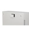 Lanberg rack szekrény 19" fali 4U+3U/540x200 alacsony profil, szürke (összeszerelve)