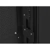 Dobozsérült Lanberg 19" fali rack szekrény 6U+3U/540X200, alacsony profilú, összeszerelt, fekete
