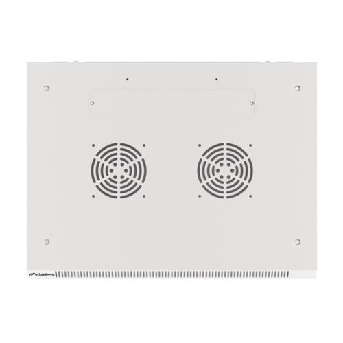 Lanberg 19" fali rack szekrény 4U/600X450 lapraszerelt, szürke V2